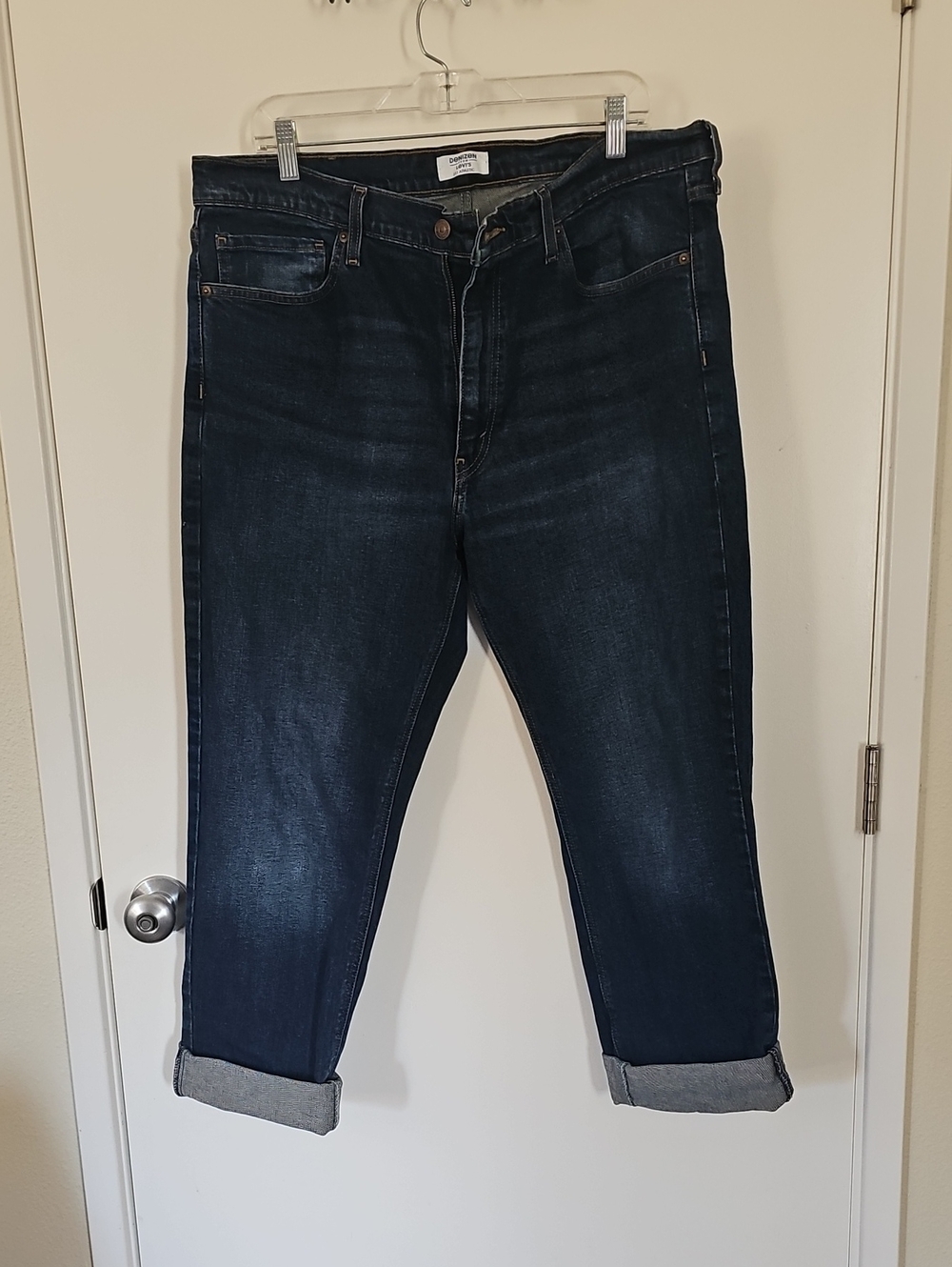 Denizen from Levi's Dark Indigo Slim Straight Jeans